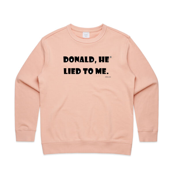 Donald Women's Crew - Womens Premium Crew Thumbnail