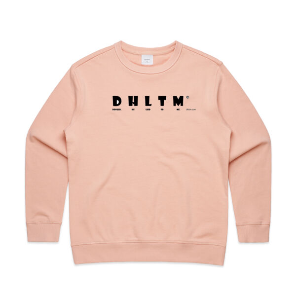 Letter Women's Crew - Womens Premium Crew Thumbnail